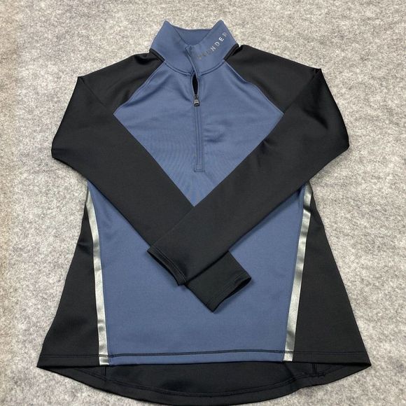 Under Armour Womens Pullover Medium FITTED Cold Gear 1/4 Zip Thumb Holes - Picture 7 of 12